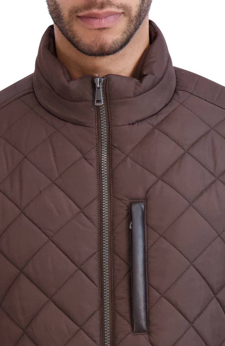 Cole Haan Signature Quilted Jacket, Alternate, color, Wren