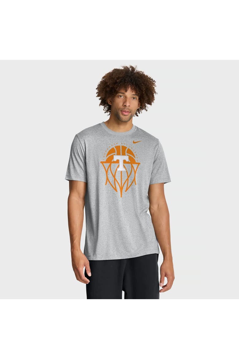 Men's Nike Gray Tennessee Volunteers Basketball Icon Legend Dri-FIT T-Shirt, Main, color, Gray