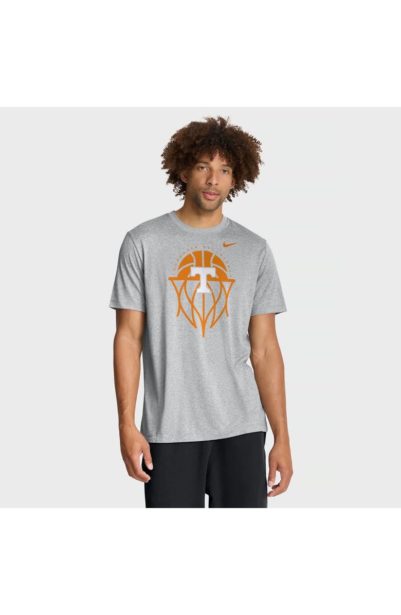 Nike Men's Nike Gray Tennessee Volunteers Basketball Icon Legend Dri-FIT T-Shirt, Main, color, Gray