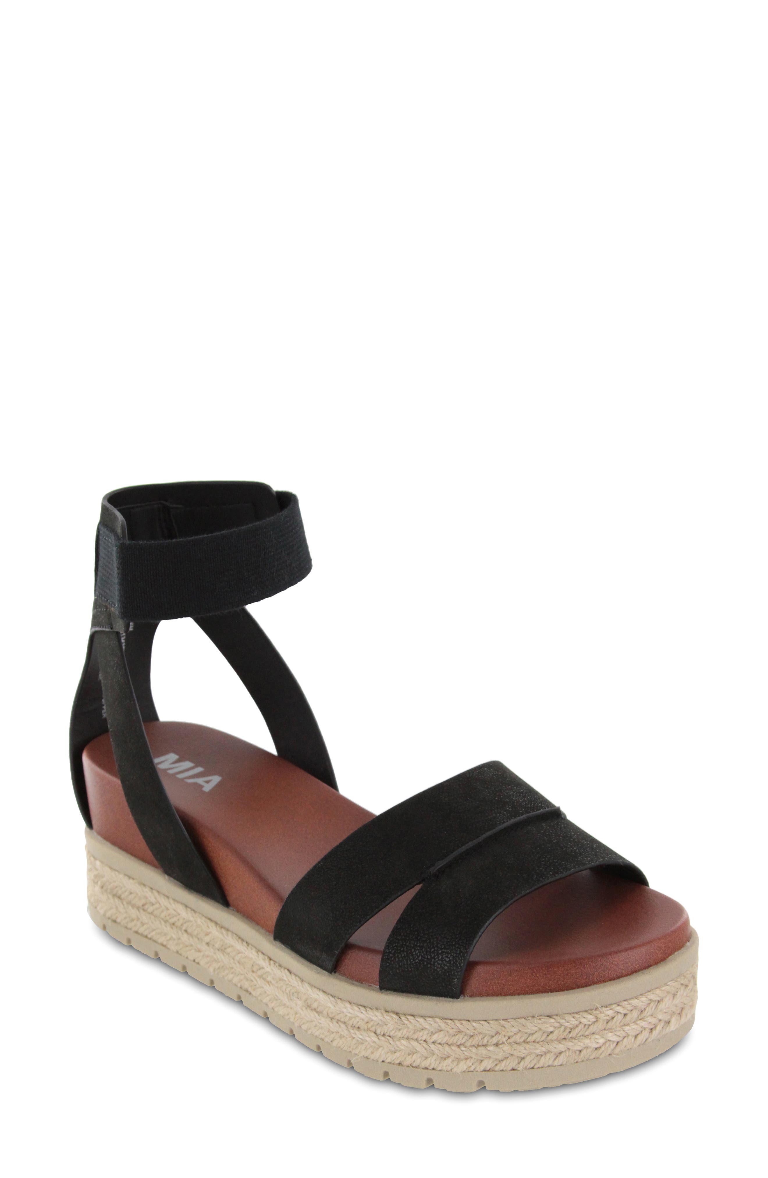 Kaylyn Platform Sandal, Main, color, BLACK