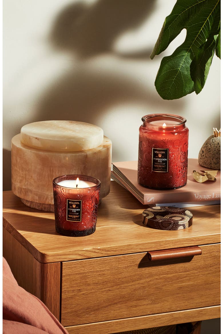 Forbidden Fig Candle, Alternate, color, FORBIDDEN FIG