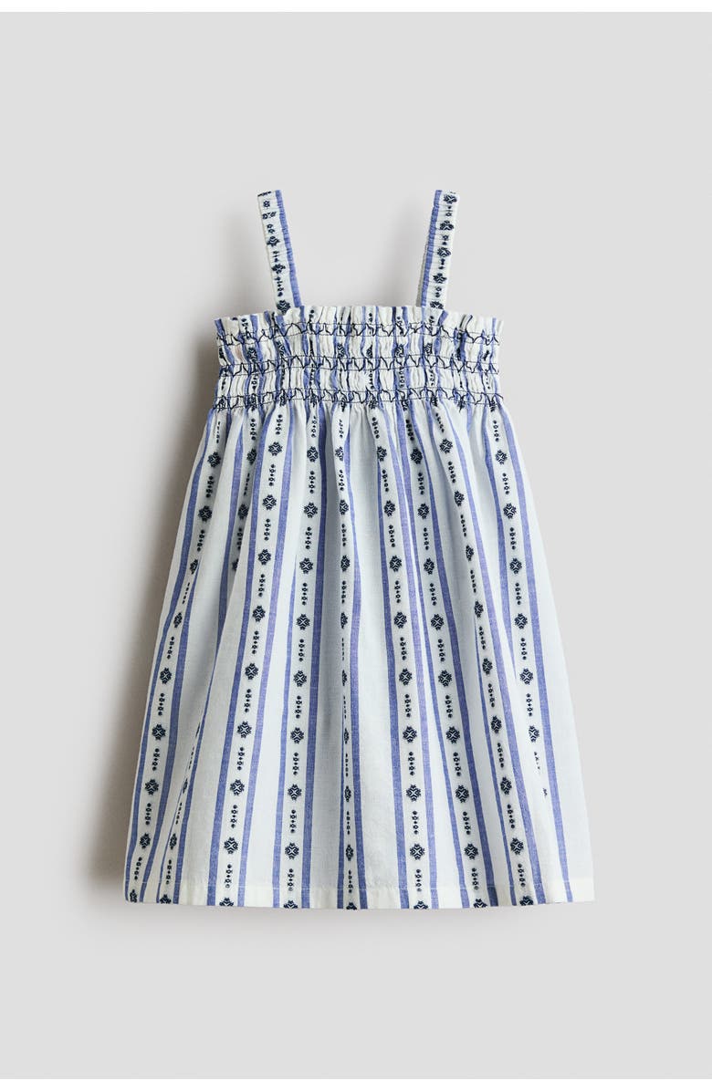 H&M Smocked Strappy Dress, Main, color, 