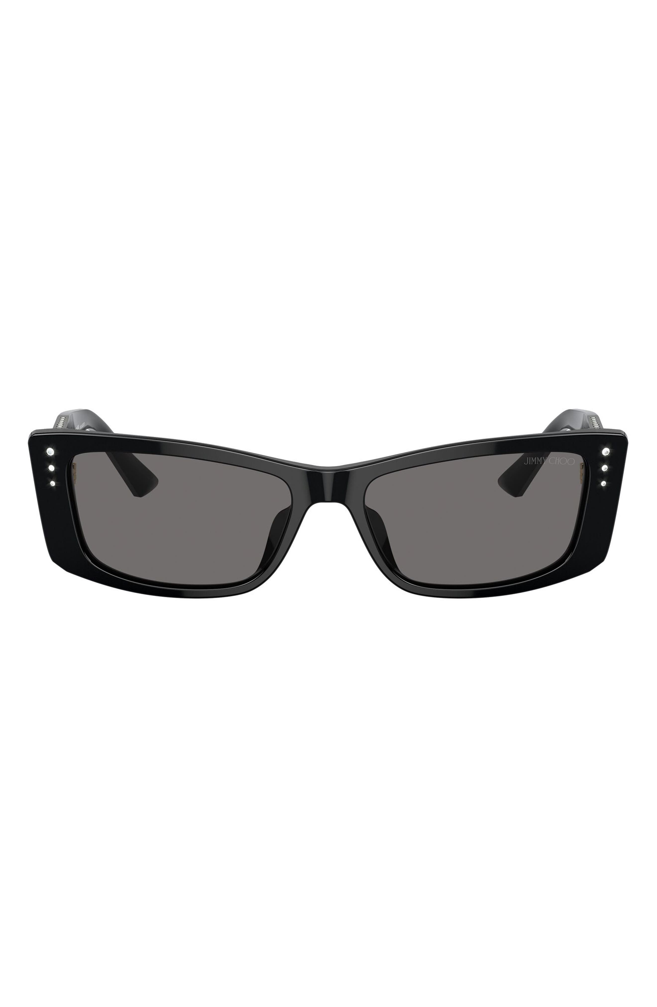 Jimmy Choo 55mm Square Sunglasses
