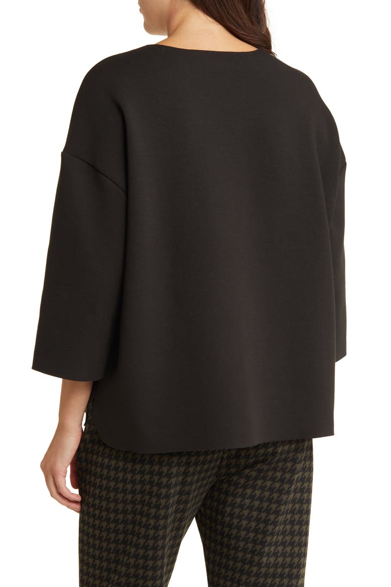 Dulap Woven Blouse, Alternate, color, BLACK