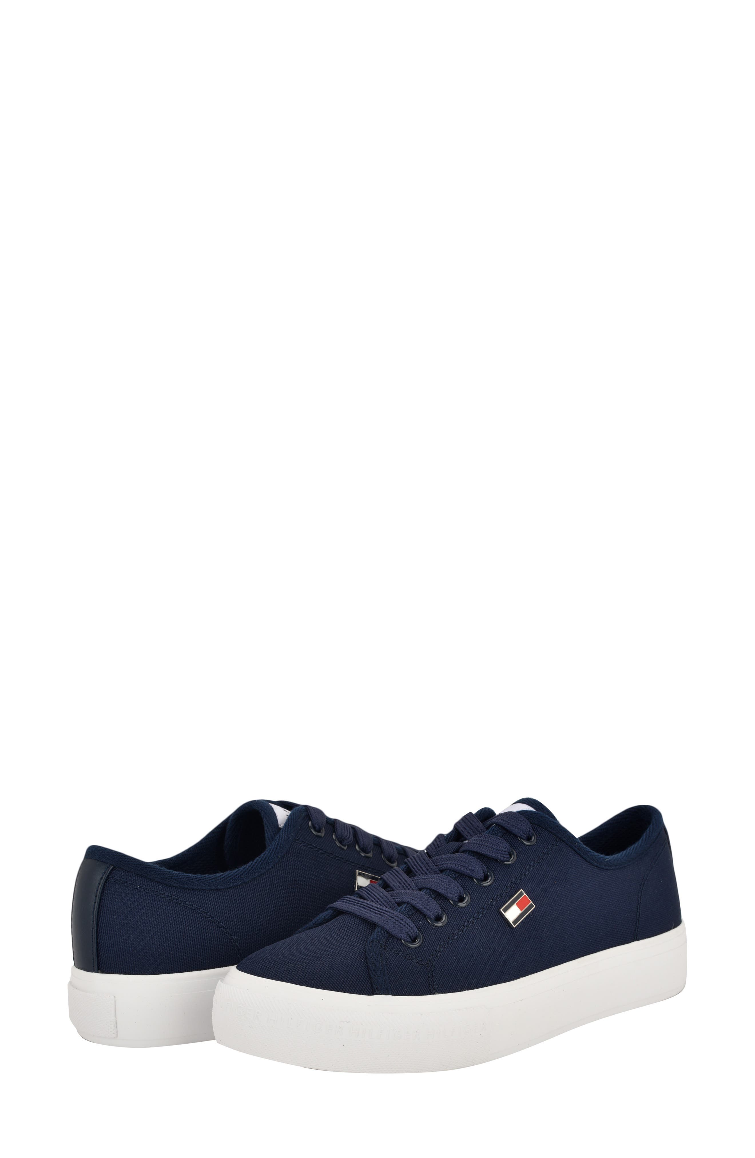 Tommy Hilfiger Aressa Sneaker, Alternate, color, Dark Blue