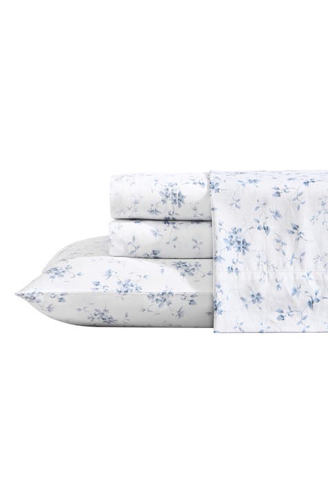 Garden Muse 4-Piece Cotton Sateen Sheet Set