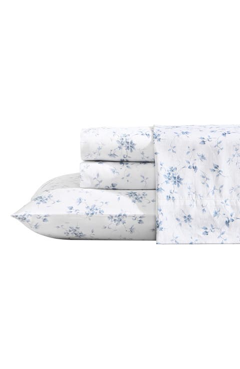 Garden 300 Thread Count Cotton Set of 2 Pillowcases