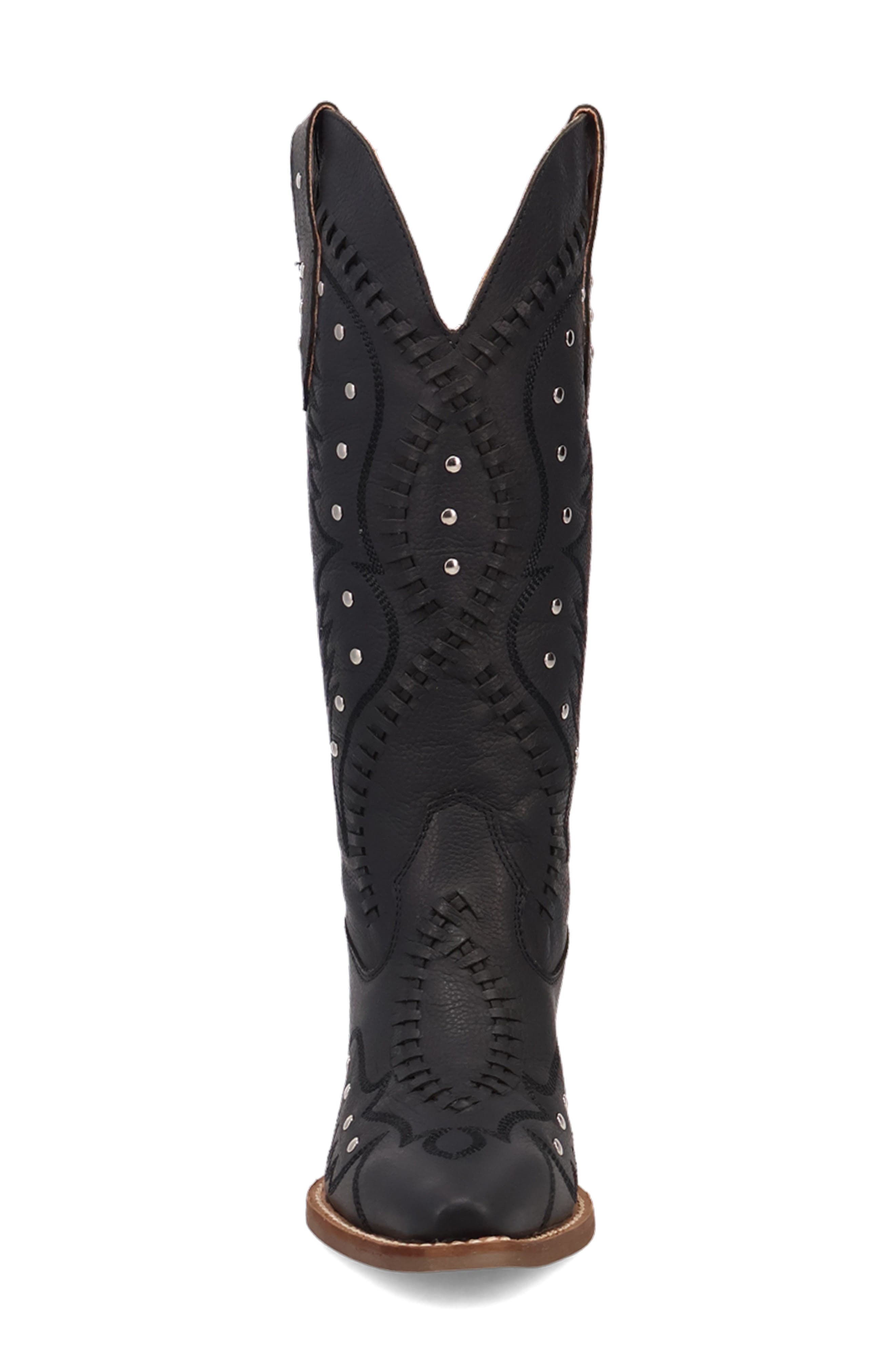 Dingo Pretty 'N Pink Western Boot, Alternate, color, Black
