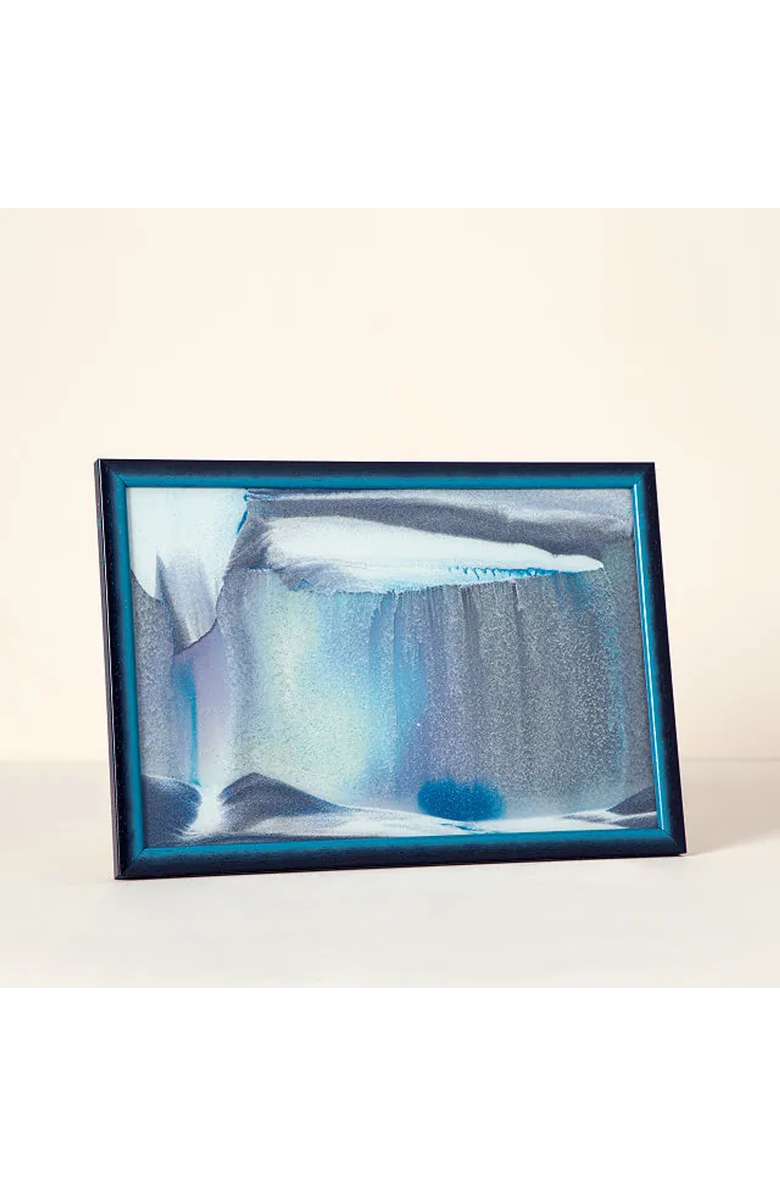 Uncommon Goods Aurora Borealis Sand Art, Main, color, Blue / Purple