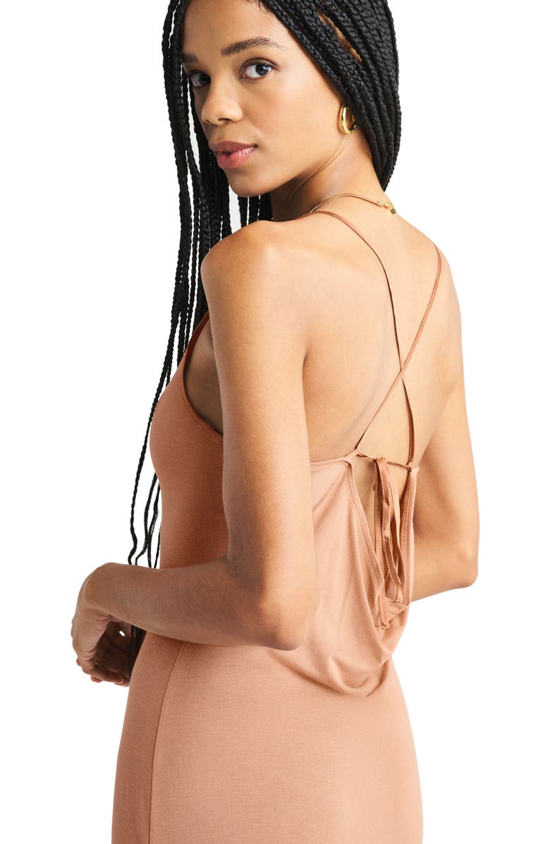 Splendid Everywhere Layer Knit Slipdress, Alternate, color,