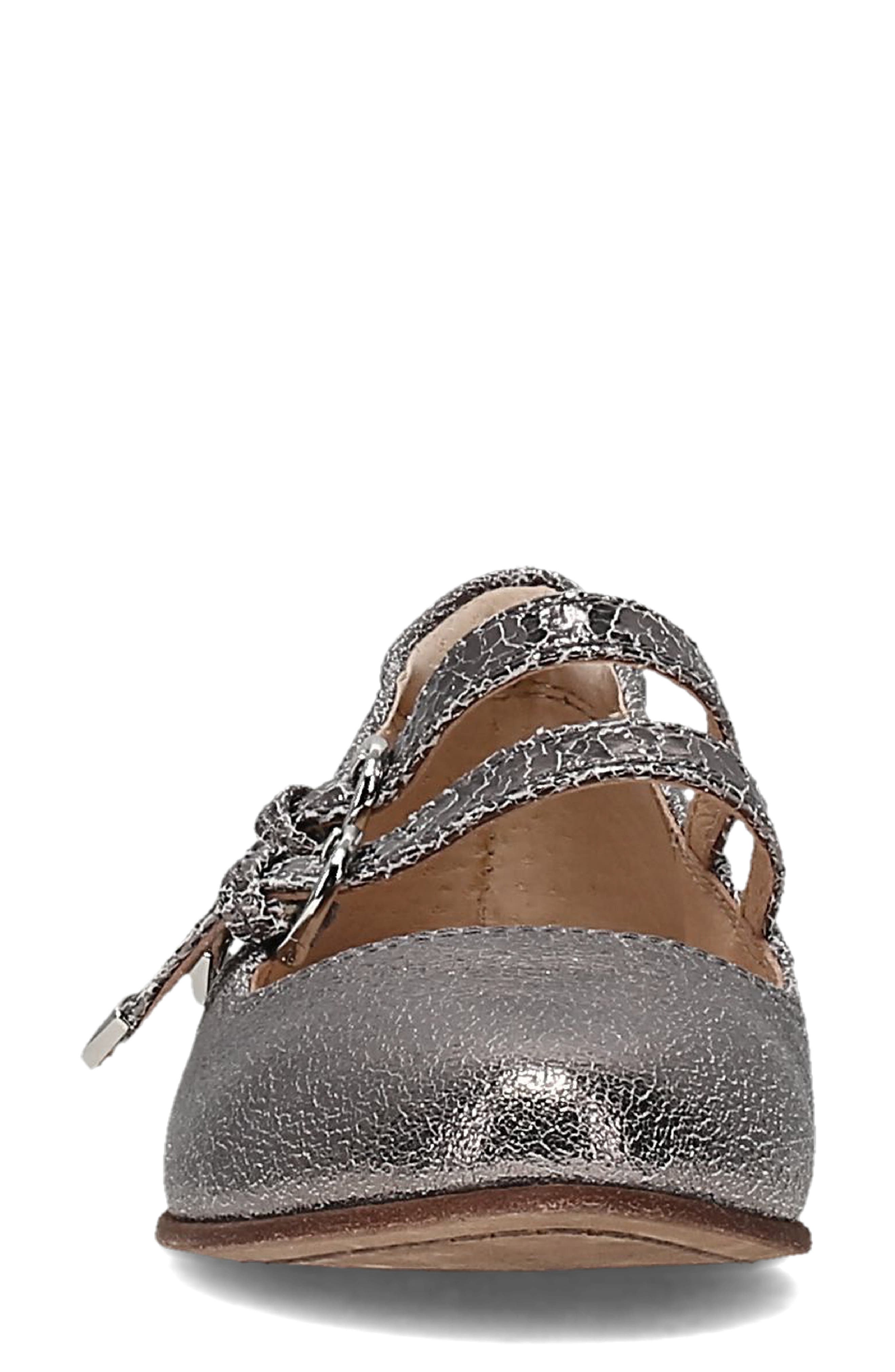 Frye Carson Mary Jane Flat, Alternate, color, Gunmetal