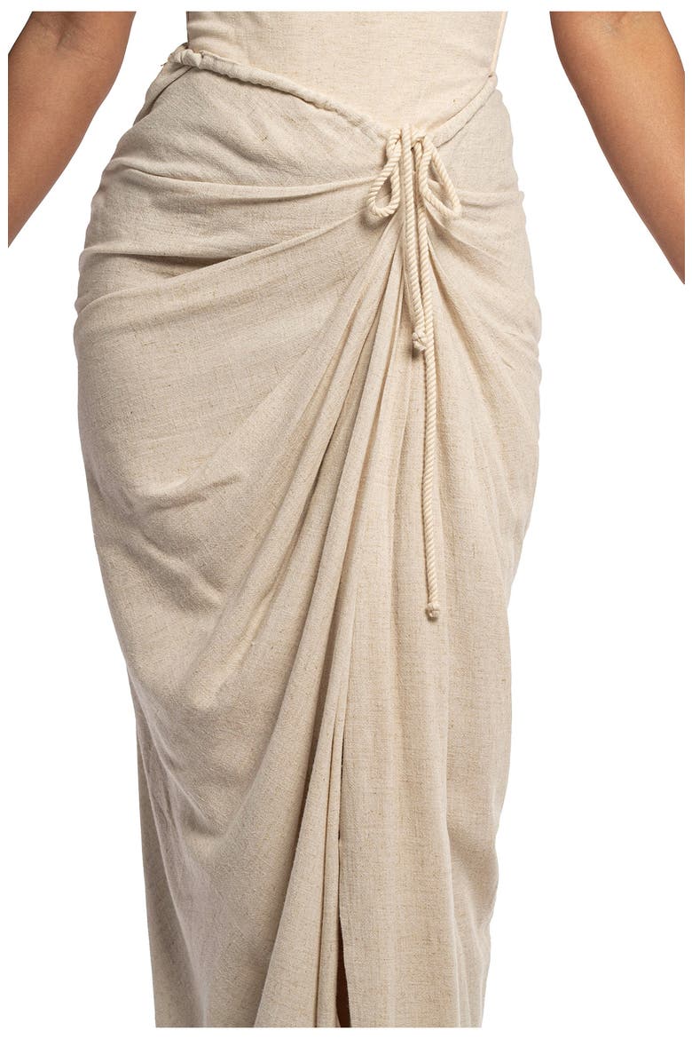 Maxi Skirt, Alternate, color, NATURAL