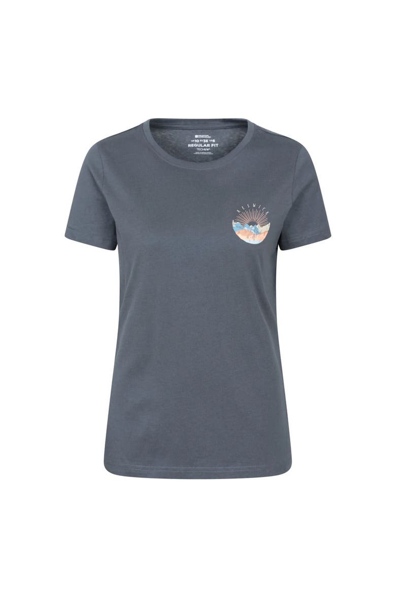 Keswick Chest Print T-Shirt, Main, color, Dark Blue