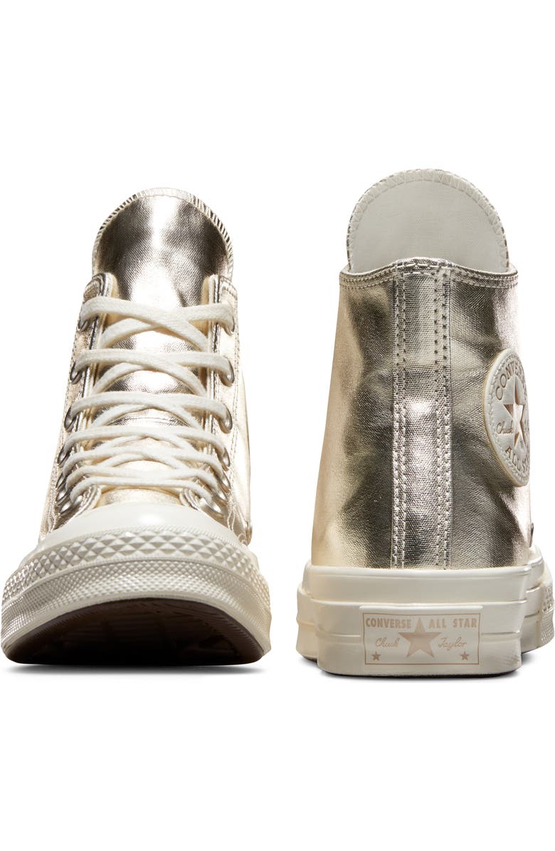 Converse Chuck Taylor<sup>®</sup> All Star<sup>®</sup> 70 Metallic High Top Sneaker, Alternate, color,