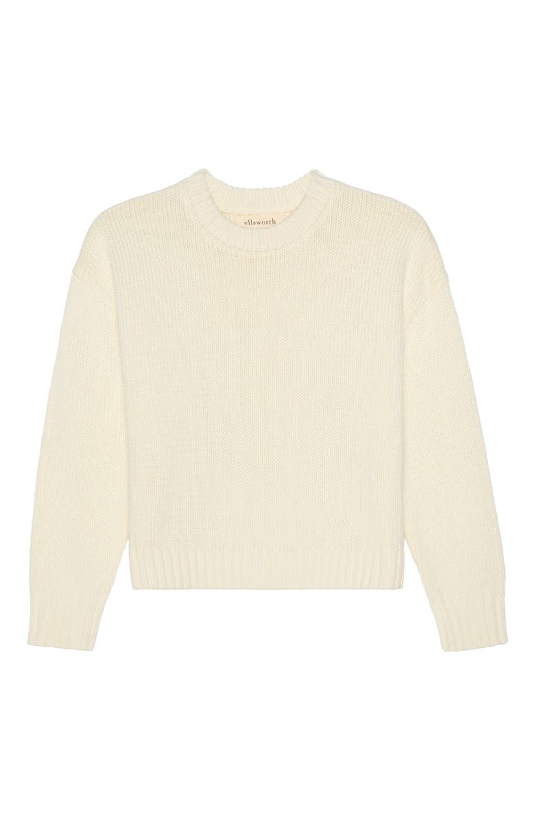Ellsworth + Ivey Elena Crewneck Sweater, Main, color, 