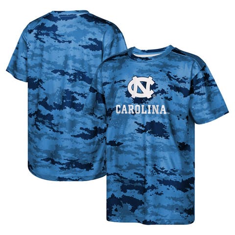 Youth Light Blue North Carolina Tar Heels Scrimmage Sublimated T-Shirt