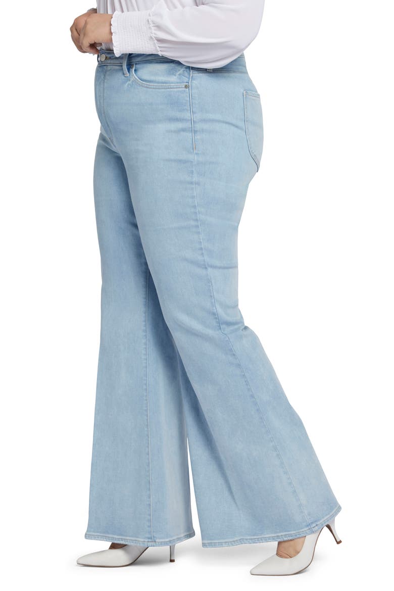 Mia Palazzo High Waist Flare Jeans, Alternate, color, WESTMINSTER