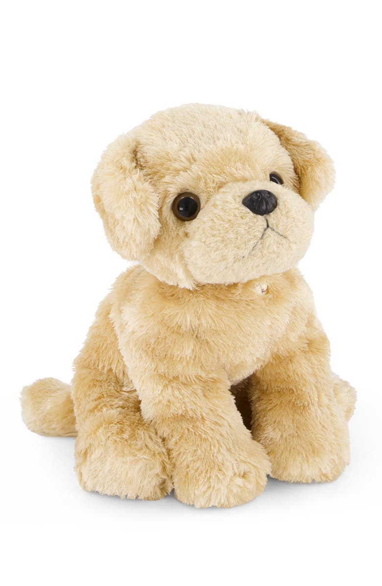 Snuggle Bunnies Stuffed Animal Milo The Retriever, Main, color, Golden