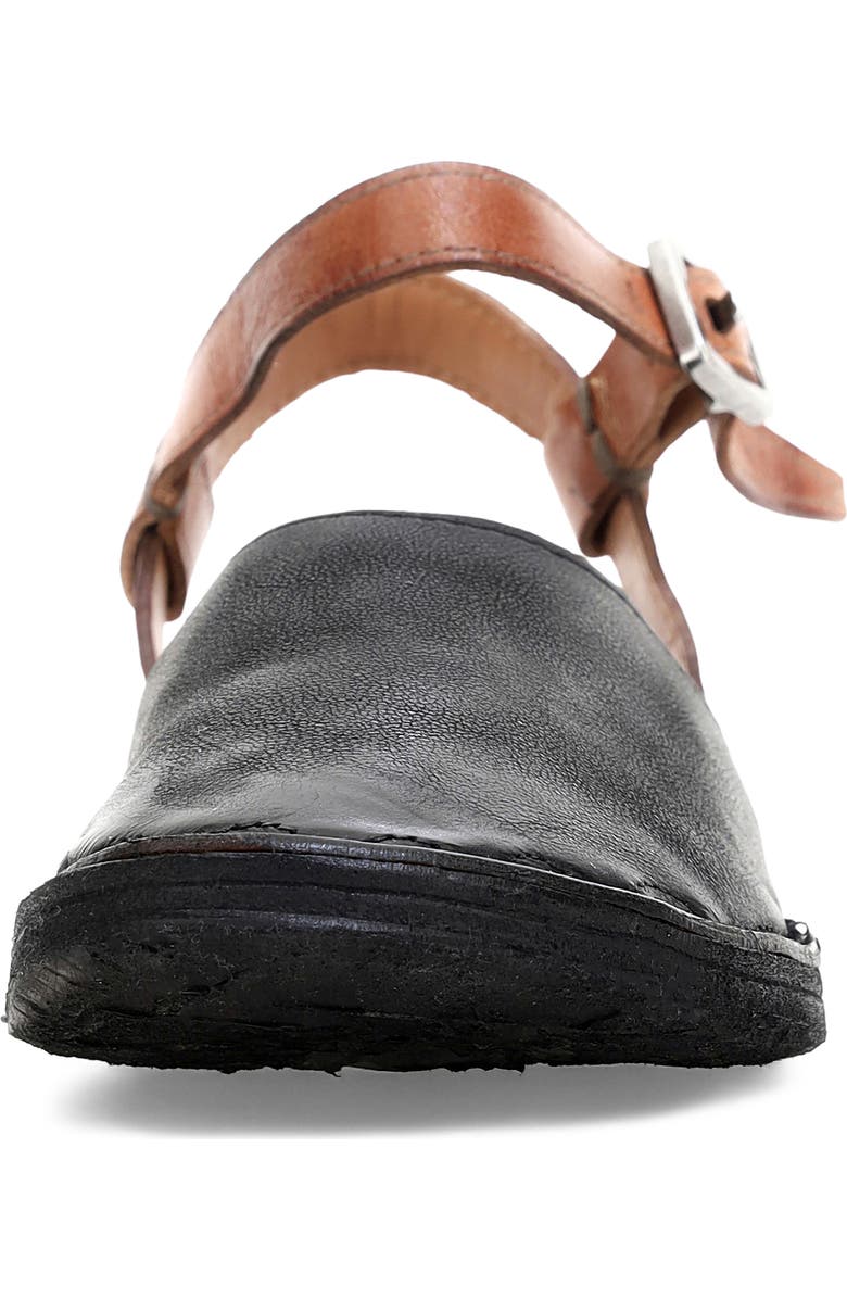 A.S.98 Rodrick Ankle Strap Flat, Alternate, color, Black