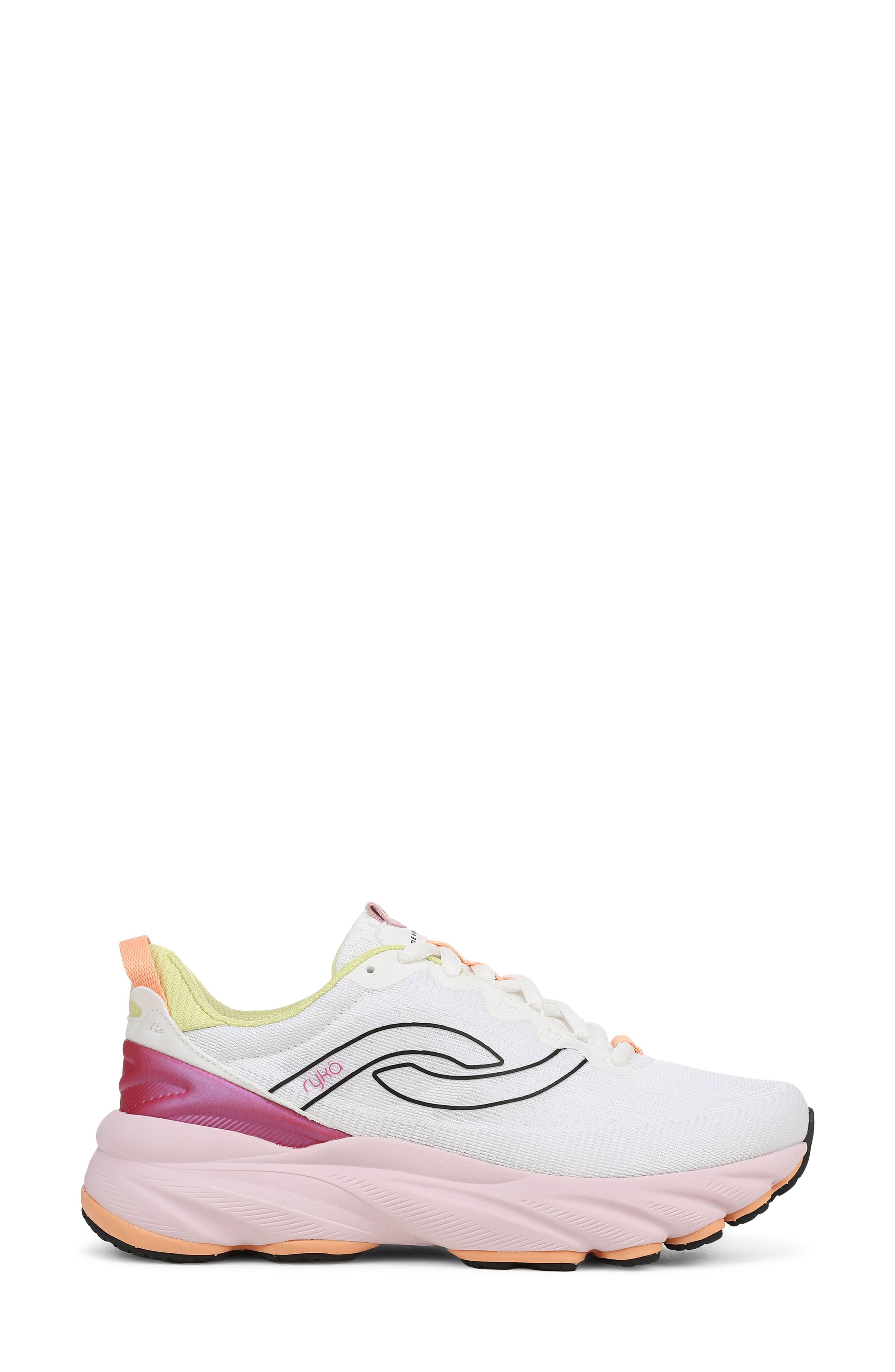 Devotion Swift Walking Sneaker, Alternate, color, BRILLIANT WHITE
