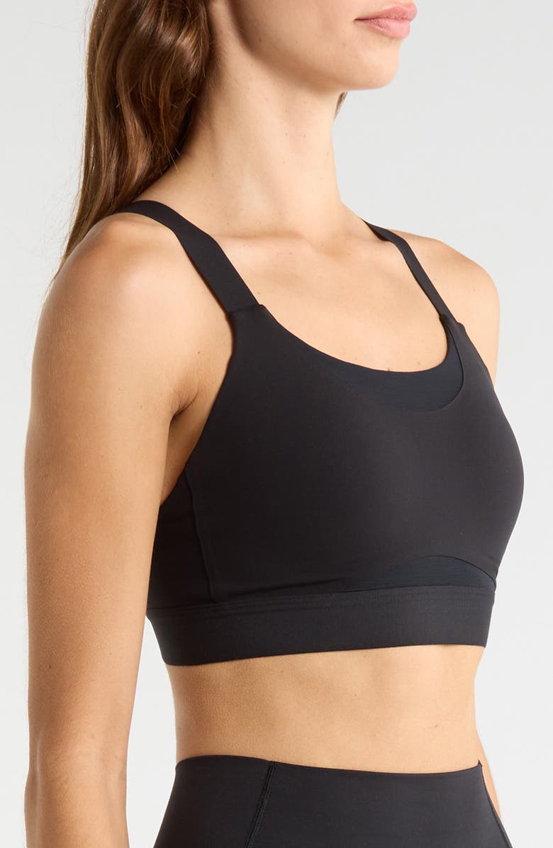 On Performance Sports Bra, Alternate, color, Black