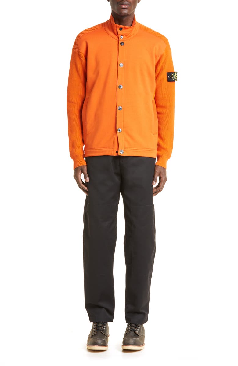 Stone Island Logo Patch Cotton T-Shirt, Alternate, color, 