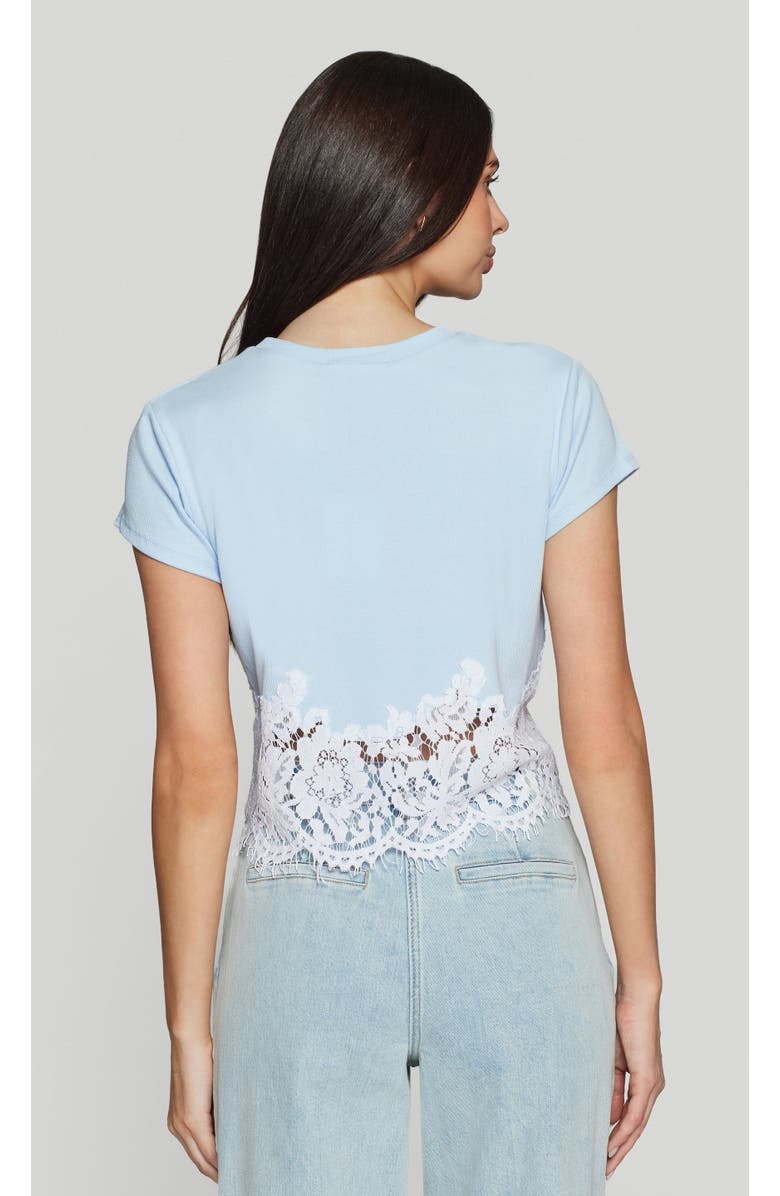 Generation Love Paige Rib Lace Combo Top, Alternate, color, 