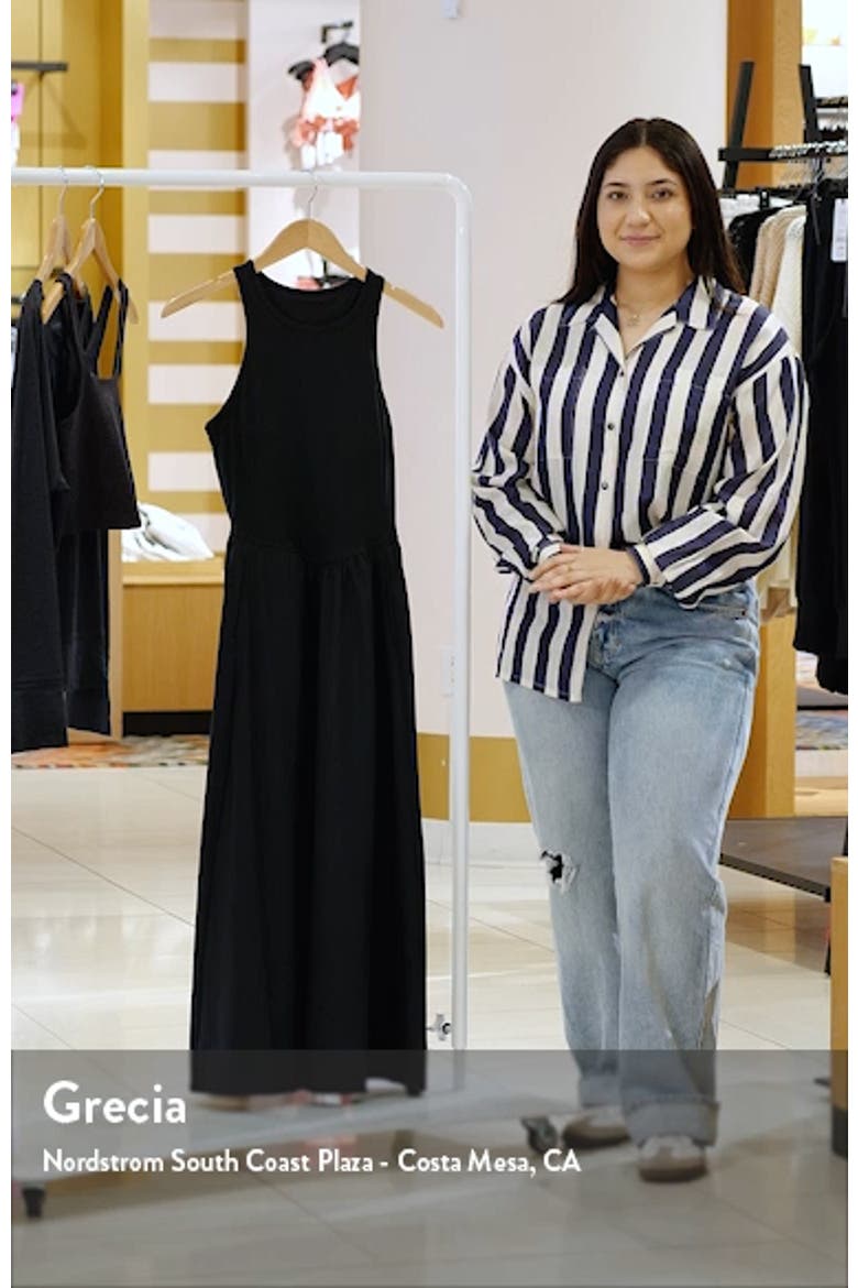 Effortless Hybrid Racerback Midi Dress video