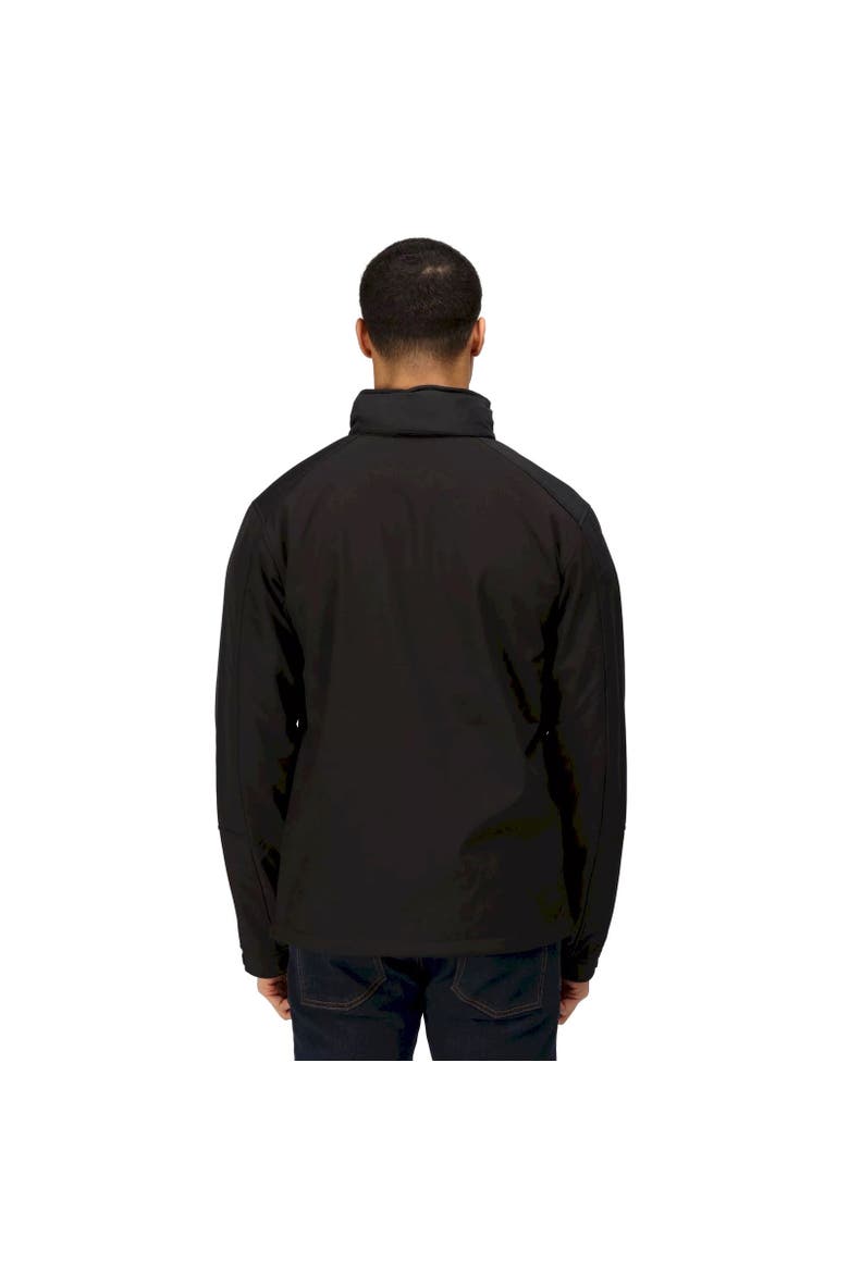 Hydroforce 3-layer Membrane Waterproof Breathable Softshell Jackets, Alternate, color, Black and Black