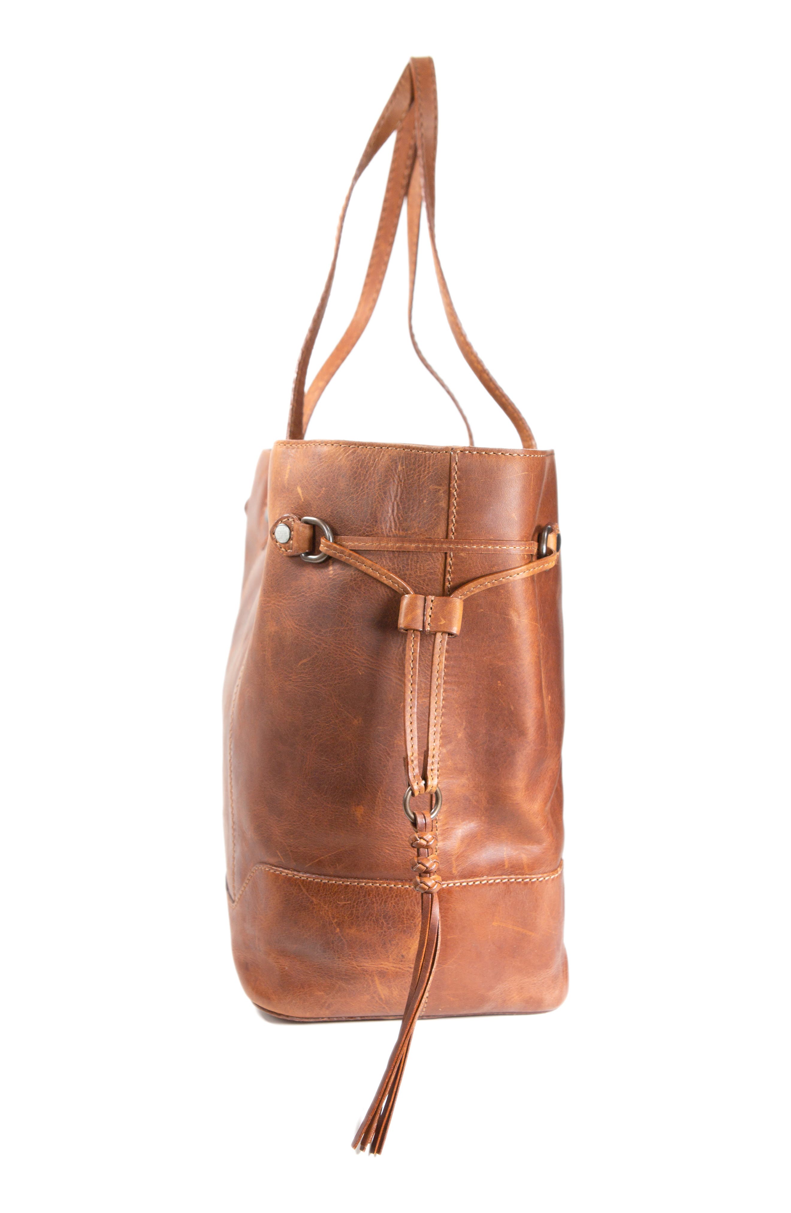 Frye Melissa Large Carryall Leather Tote, Alternate, color, 