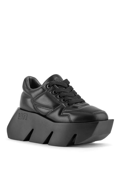 United Nude Bull Puffy Sneaker In Black