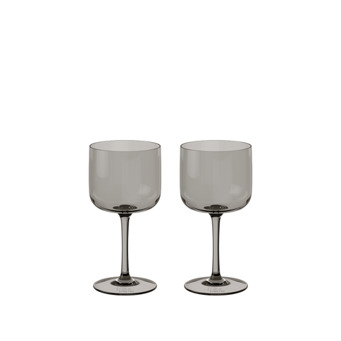 Like Smoke Wine / Water Glass Pair