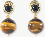 Classicharms Morgan Tiger's Eye Beaded Earrings