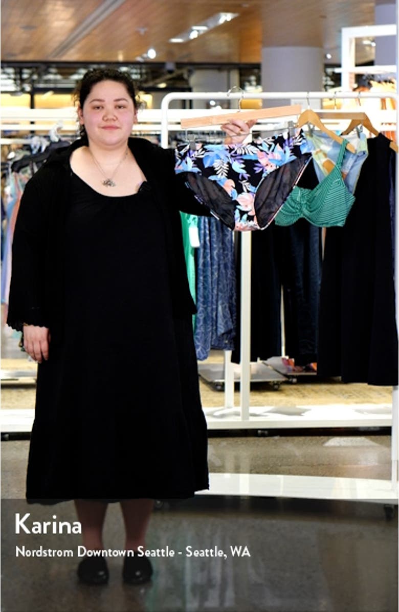 Floral Print Bikini Bottoms, sales video thumbnail