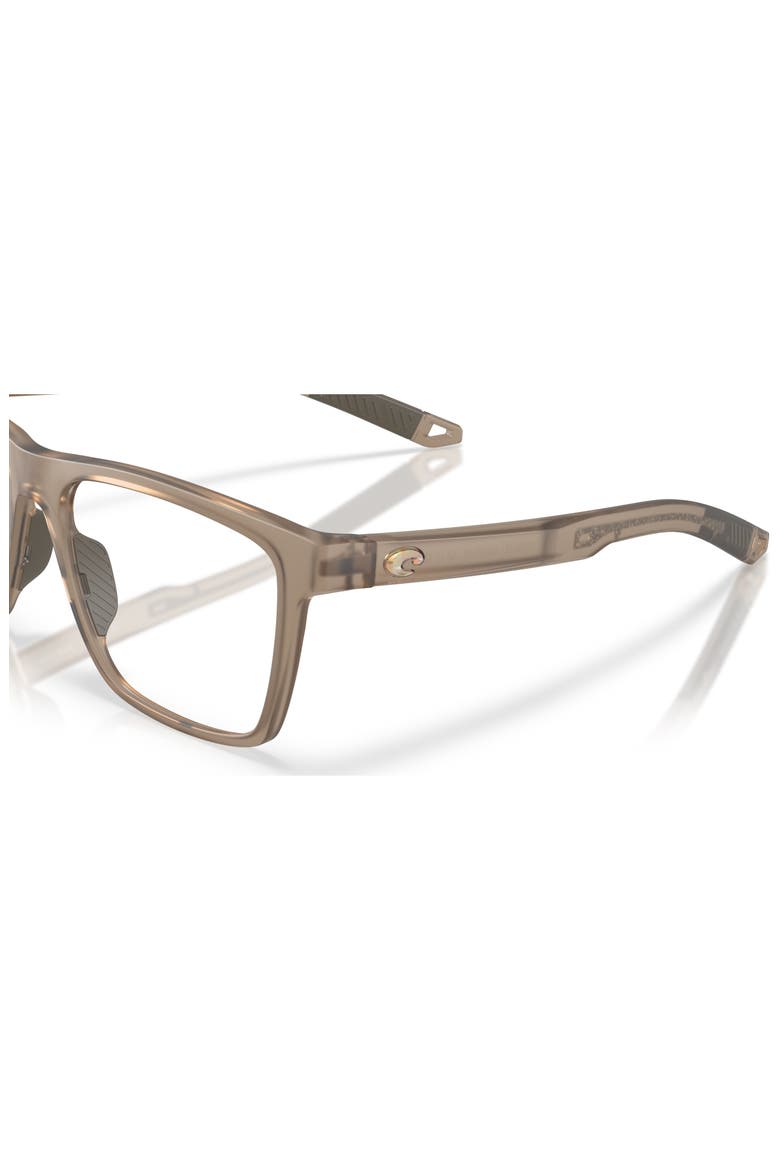 54mm Rectangle optical glasses, Alternate, color, Brown