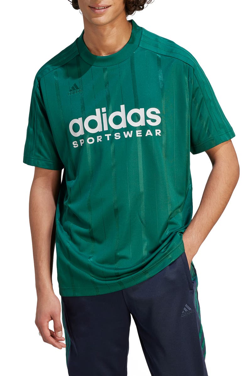 adidas Sportswear Tiro Graphic T-Shirt, Main, color, Collegiate Green