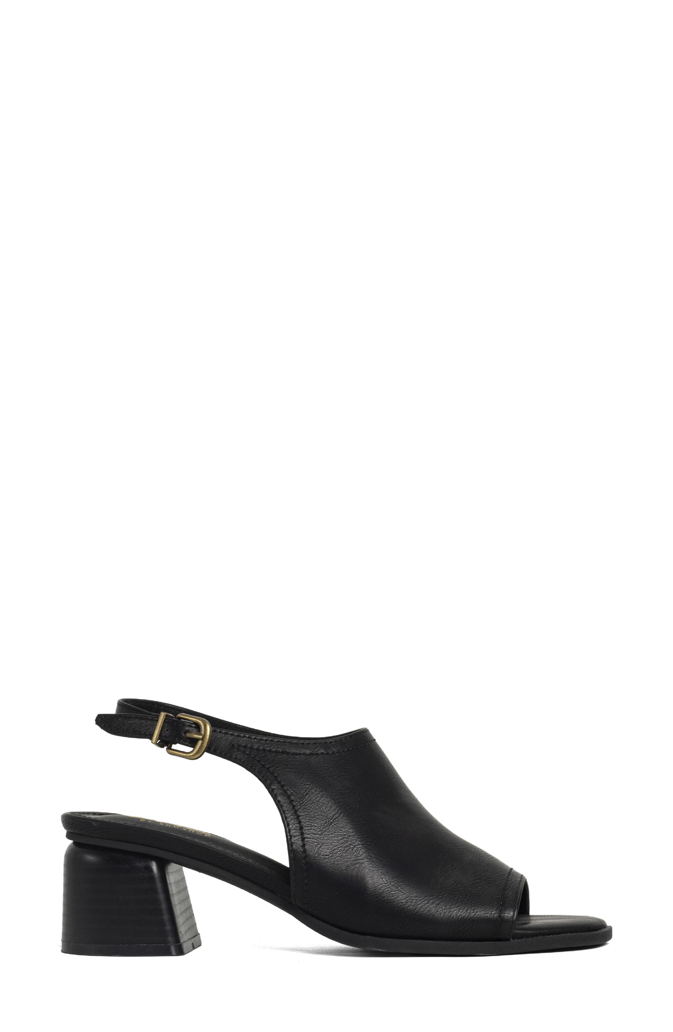 SHUSHOP Faith Sandal, Alternate, color, Black