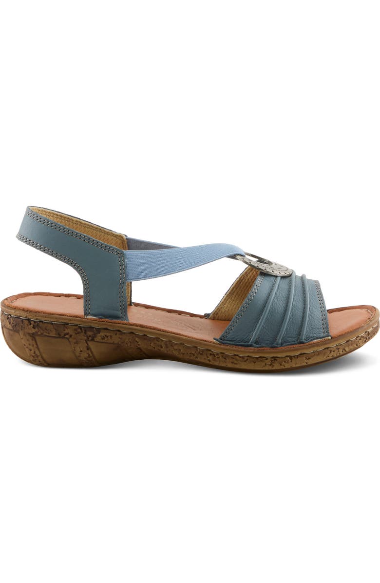 Spring Step Karmel Slingback Sandal, Alternate, color, Navy Multi