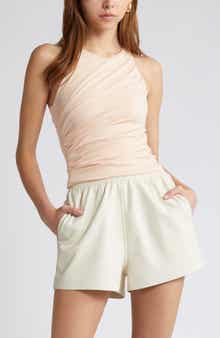 Open Edit Side Ruched Tank