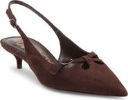 Sam Edelman Fauna Kitten Heel Slingback Pump