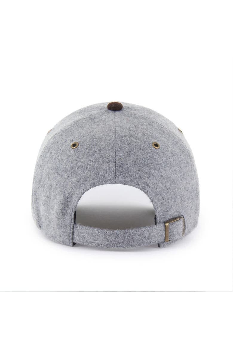 Men's '47  Gray/Brown San Diego Padres Golden Age Wool Clean Up Adjustable Hat, Alternate, color, Gray