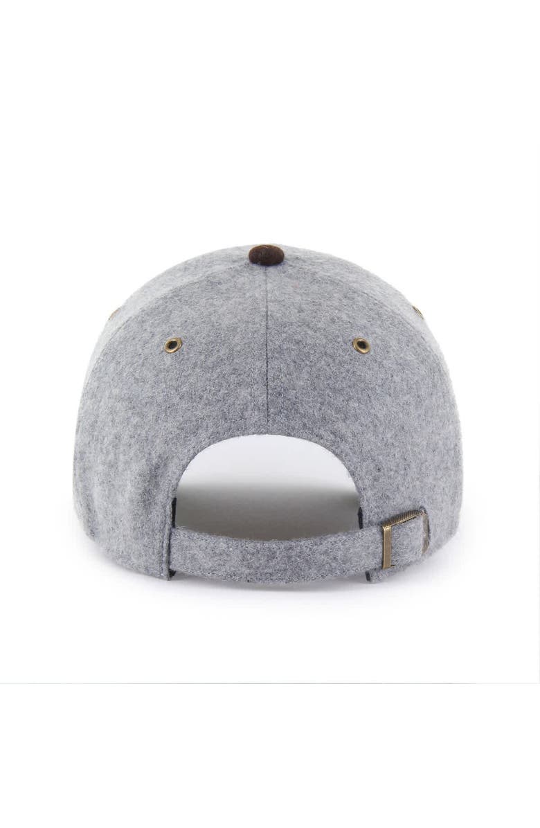 '47 Men's '47  Gray/Brown San Diego Padres Golden Age Wool Clean Up Adjustable Hat, Alternate, color, Gray