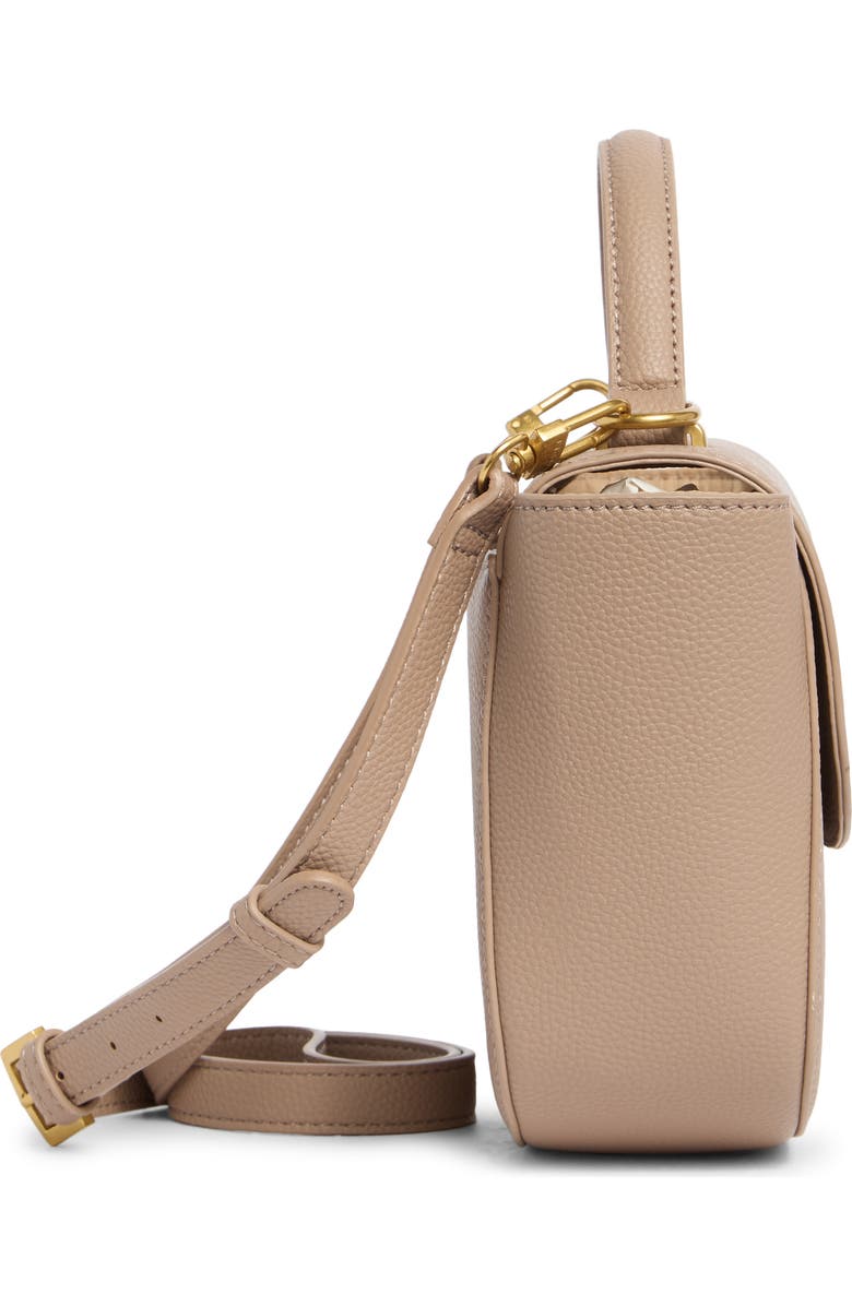 T Tahari Ariana Faux Leather Crossbody Bag, Alternate, color, Earth