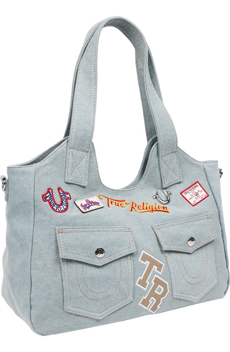True Religion Agusto Patch Tote, Alternate, color,