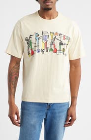 MARKET Work of Arc Cotton Graphic T-Shirt