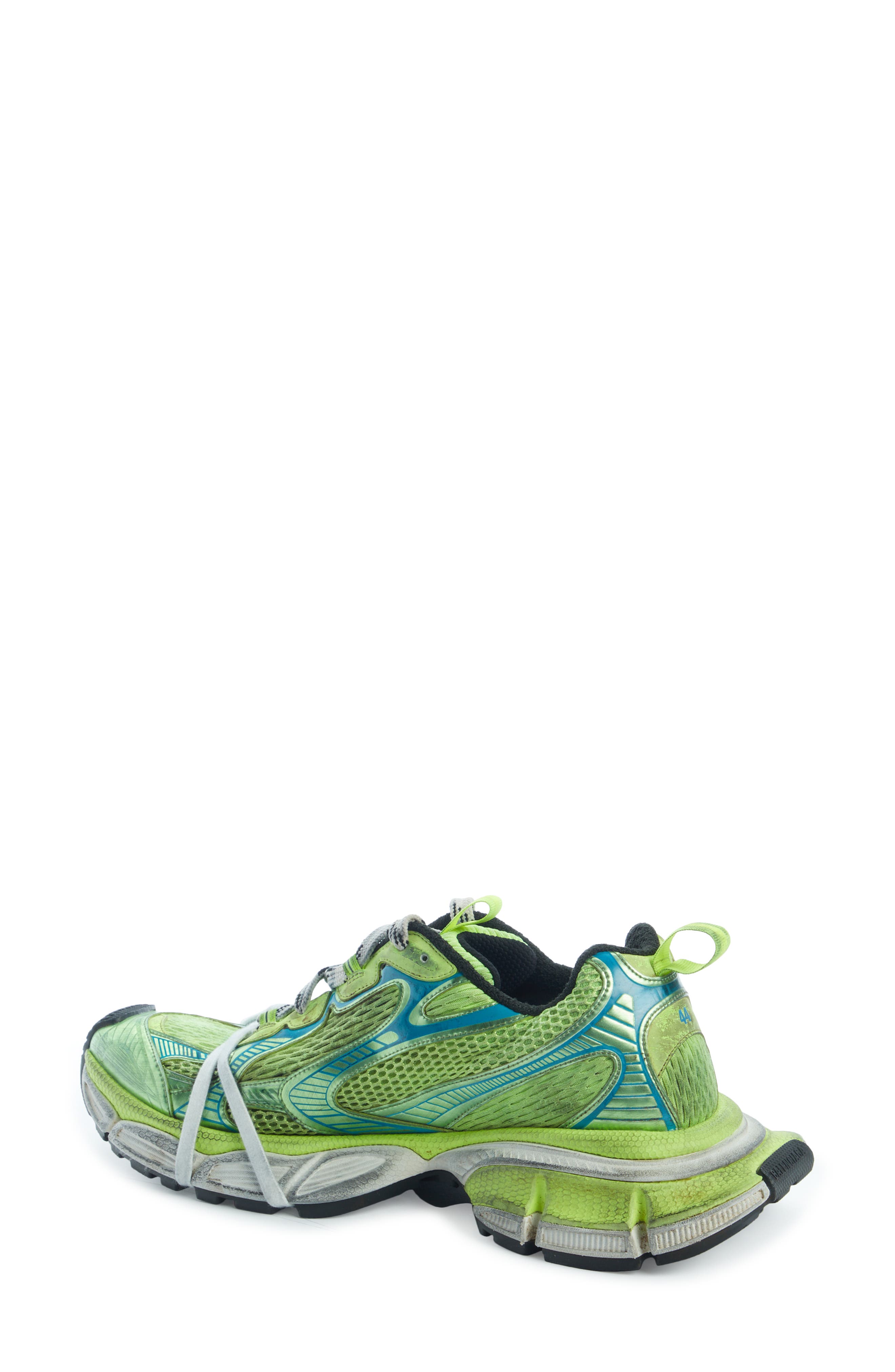 3XL Sneaker, Alternate, color, FLUO YELLOW/ BLUE