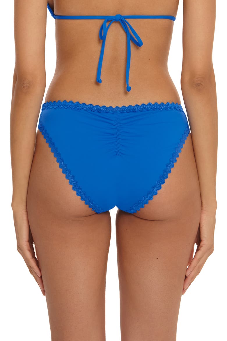 Bella Hipster Bikini Bottoms, Alternate, color, TRUE BLUE