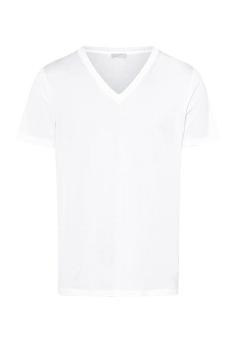 Cotton Sporty V-Neck Cotton T-Shirt