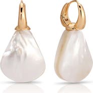 Ettika Sun Kissed Mother-of-Pearl Earrings