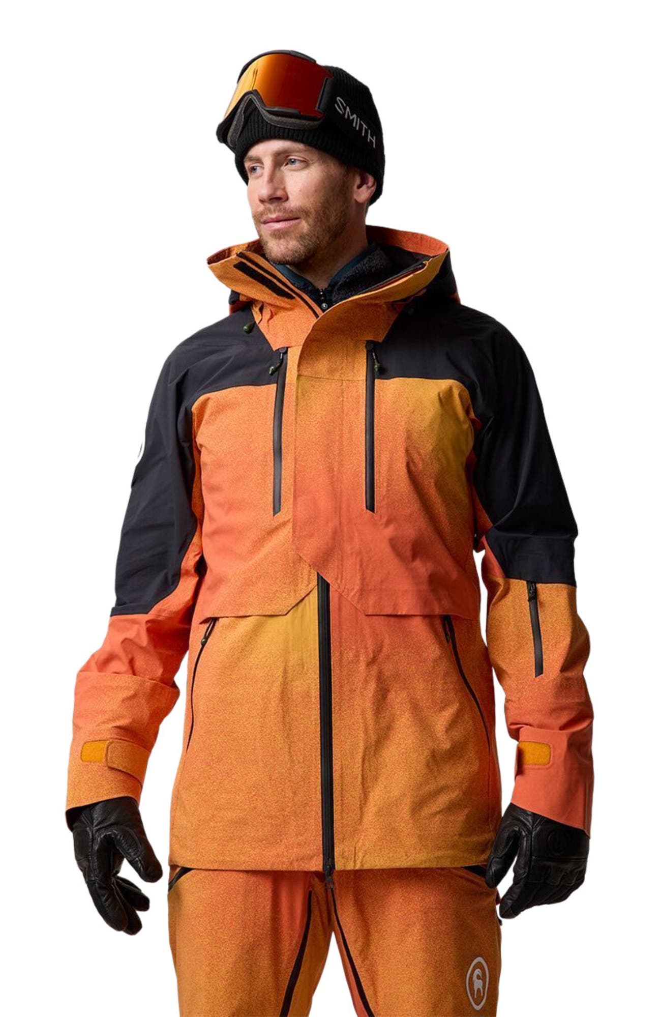 selected Boundary Orange Ombre/Black